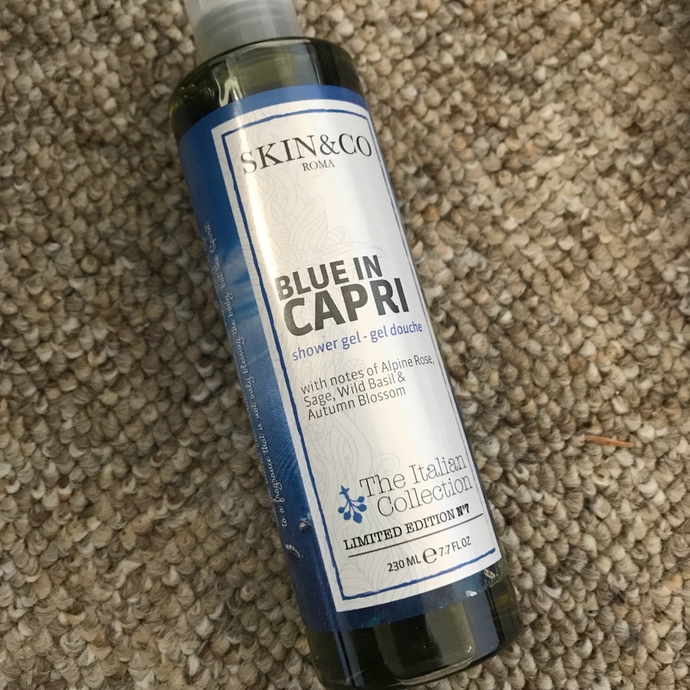 Skin & Co Blue in Capri Shower Gel